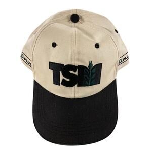 TSM Total Soil Management 6 Panel Strapback Baseball Hat Farming Agriculture